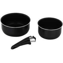 Набор ковшей Tefal Ingenio Black 5 3 предмета 16/20см 04181830