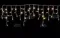 Светодиодная мерцающая бахрома 5*0.6 м., 220V, 170 теплых белых LED ламп, белый каучук, соединяемая, Winner (WW.02.7W.170+)