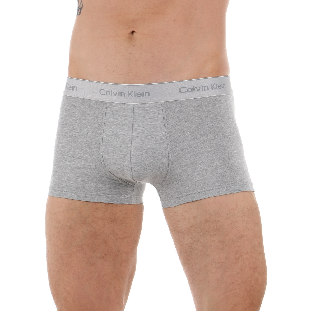 Мужские трусы боксеры серые Calvin Klein