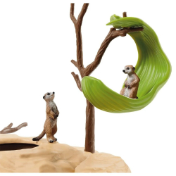 Schleich Дикая жизнь - Встреча с сурикатами 42595 / артикул   42595  / GTIN 4059433573434