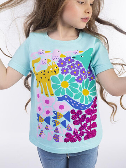 6-65-4 Фуфайка для девочки