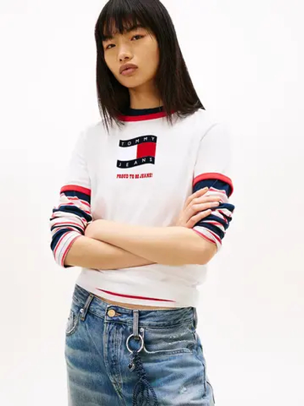 Футболка женская TOMMY JEANS TJW REG NOVELTY RING