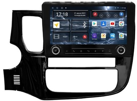 Магнитола Mitsubishi Outlander 3 2012-2022 - Redpower K 156 Android 10, ТОП процессор, Hi-Fi звук, 6Гб+128Гб, CarPlay, SIM-слот