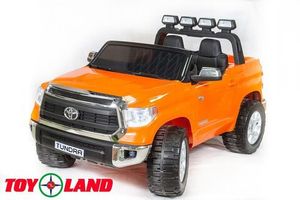 Детский электромобиль Toyland TOYOTA TUNDRA MINI оранжевый