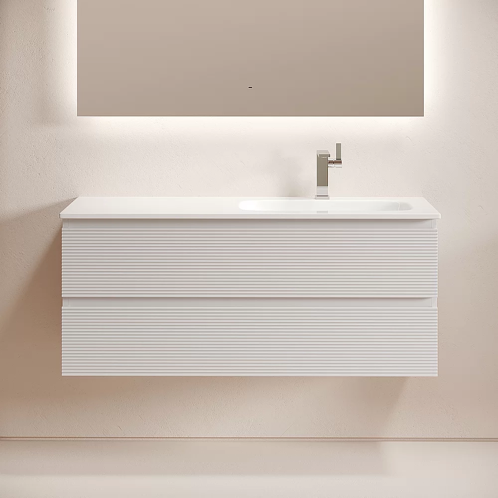 Тумба с раковиной Sancos Folk FL120W 120 Bianco