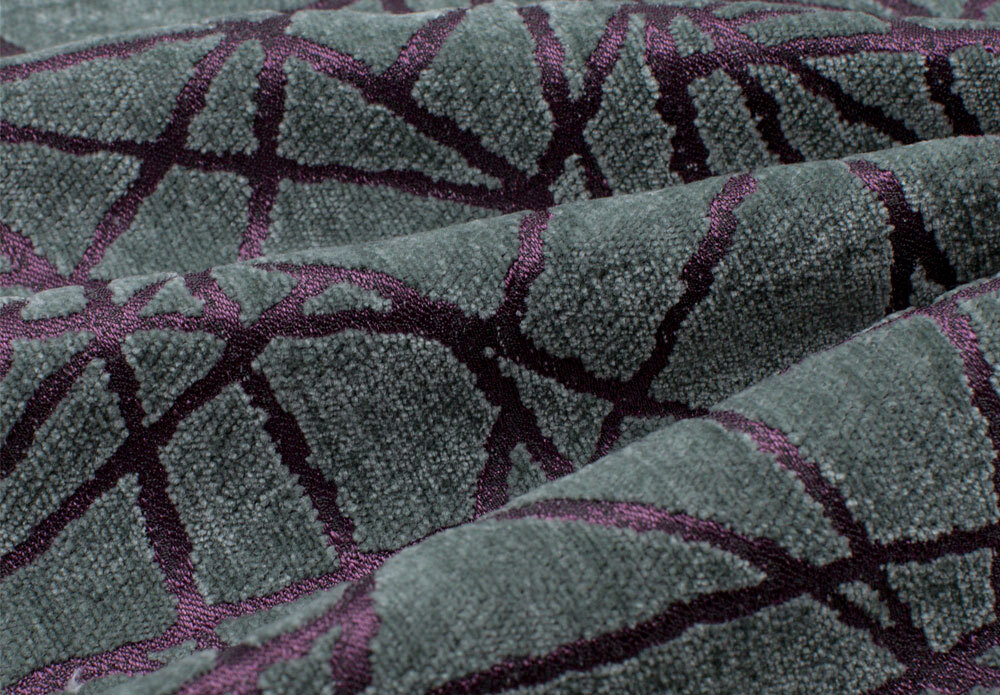 Шенилл Medeya aqua-lilac / Медея аква-лилак