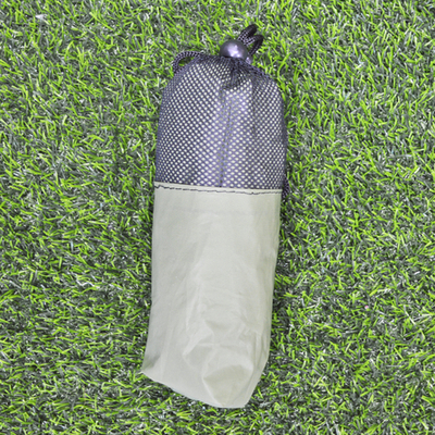 Дождевик "Hoody" зеленый EVA c капюшоном, с резинками на рукавах 100мк Komfi