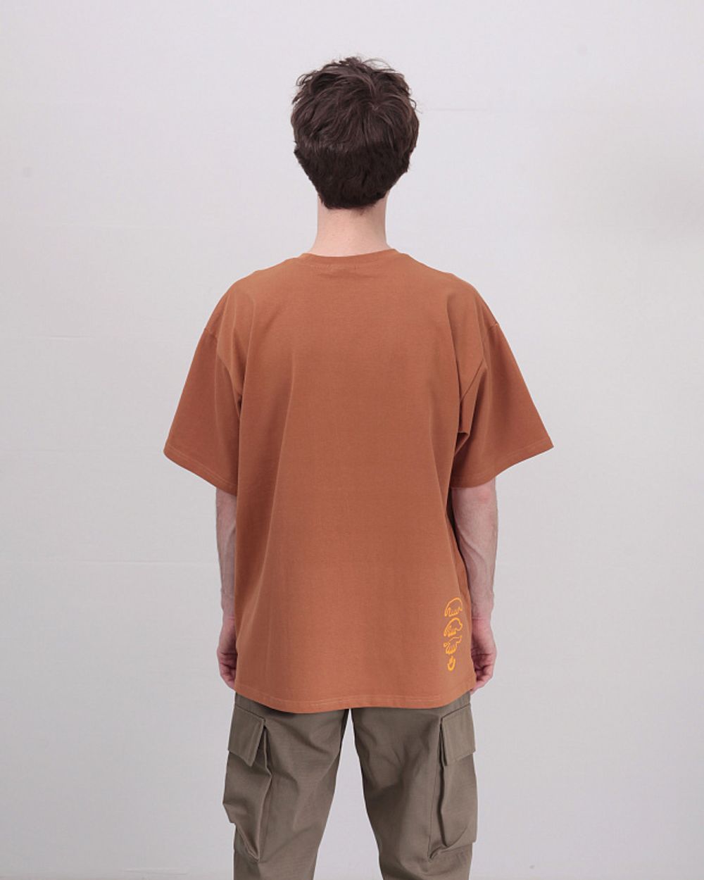 Футболка Anteater That Smell Коричневая