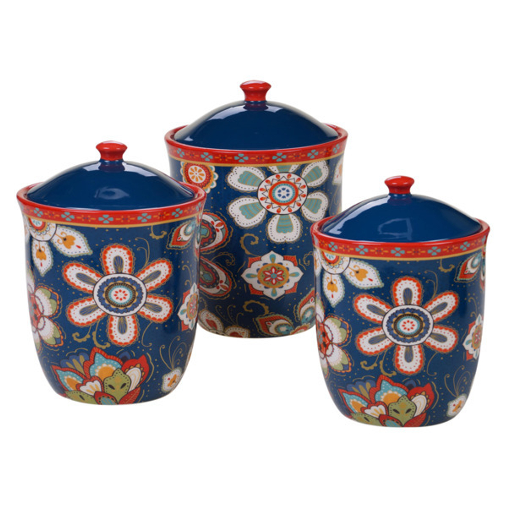 Набор банок с крышками Certified 3шт 1.6л, 2.1л, 3.1л Int. La Vida