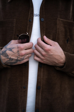 Рубаха "Velvet" коричневая