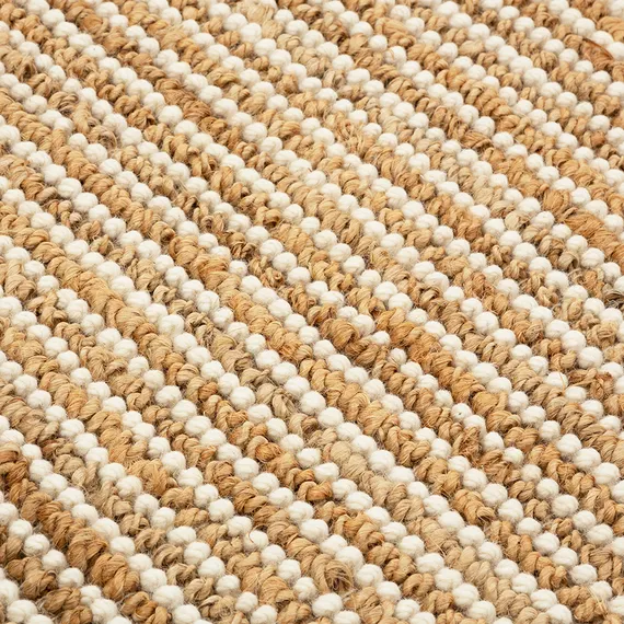 Ковер из джута и шерсти delhi из коллекции ethnic, 70x160см