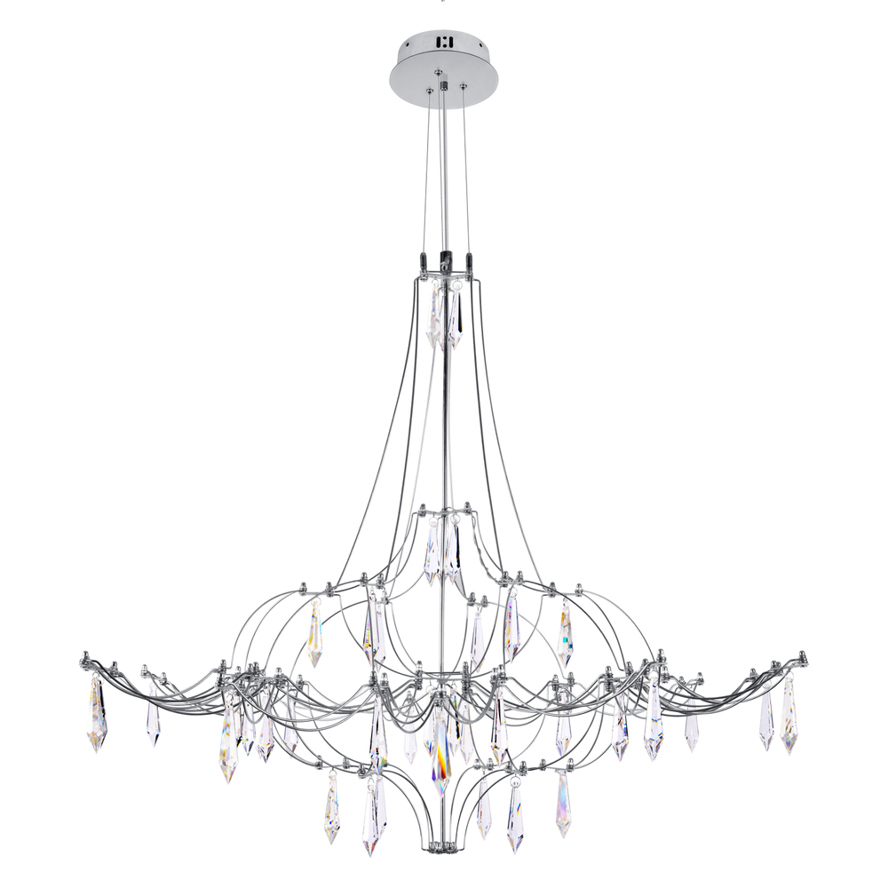 Подвесная светодиодная люстра Loft It Mira 10588/800 Silver Asfour