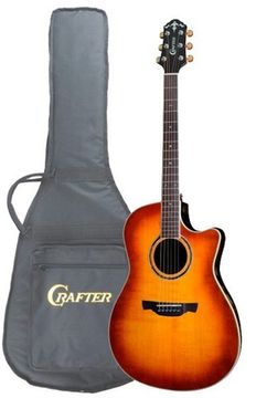 Гитара электроакустическая CRAFTER WB-700CE VTG Чехол