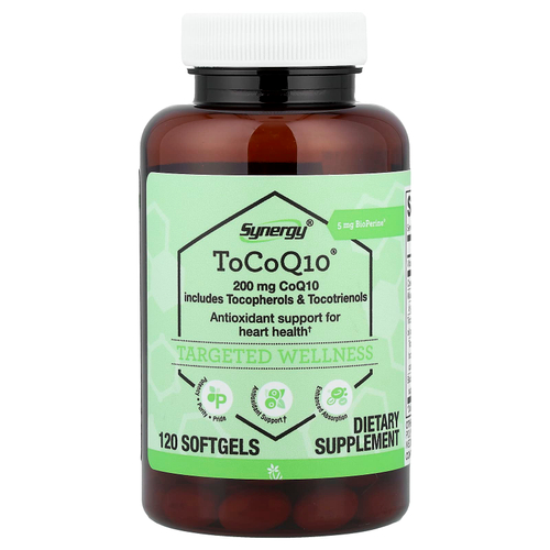 Vitacost, Synergy®, ToCoQ10®, 120 Softgels