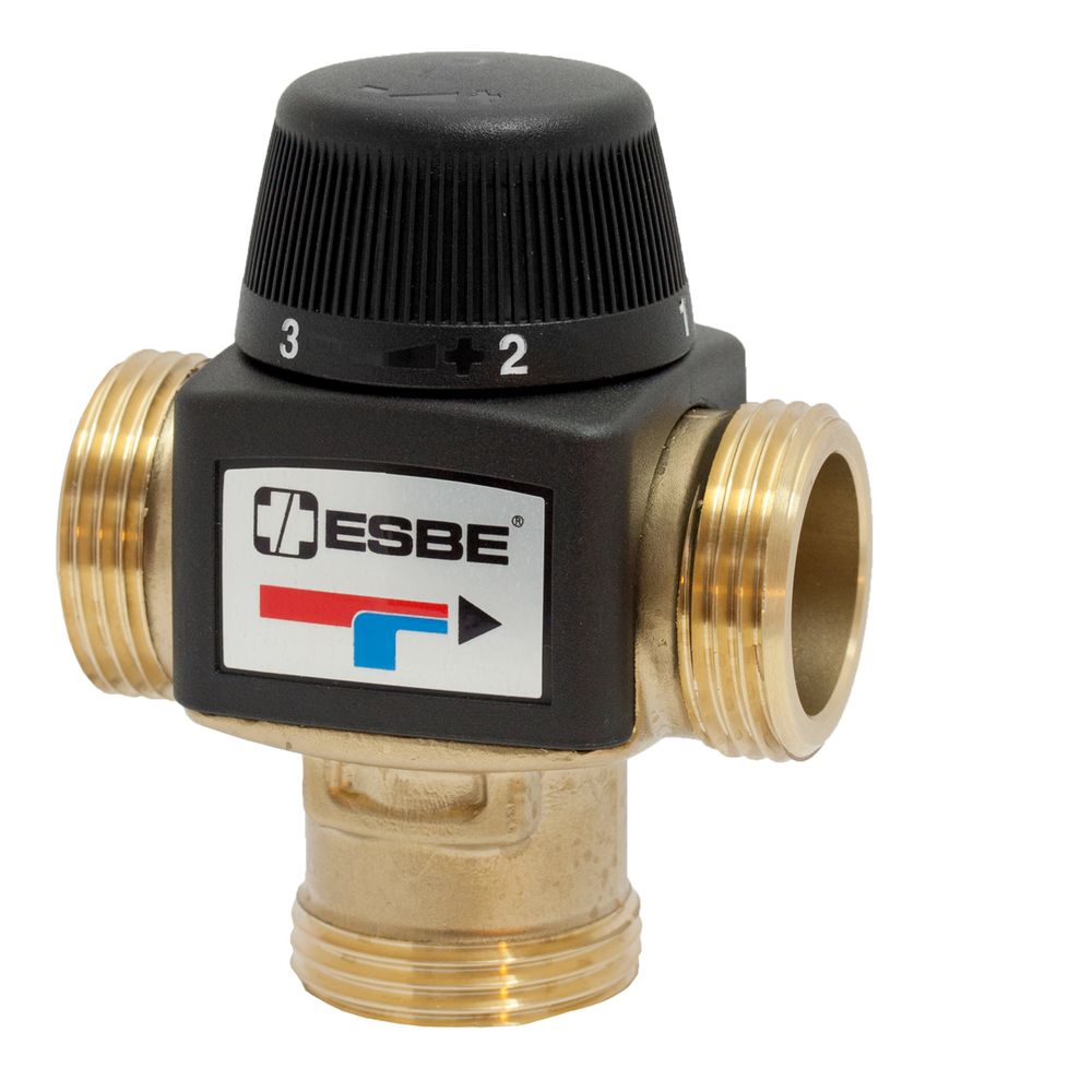 Термостатический смесительный клапан Esbe VTA372 20-55°С, 1 НР, Kvs 3.4 - 31200100