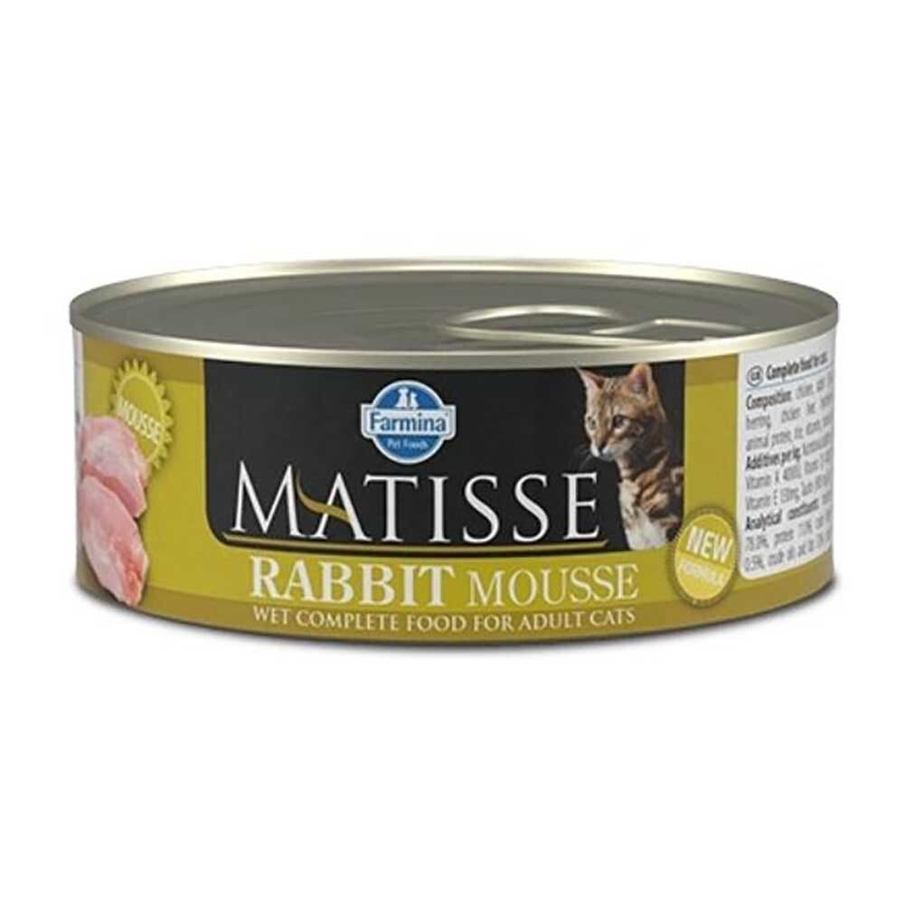 Farmina Matisse (кролик) 85 г- консервы мусс для кошек