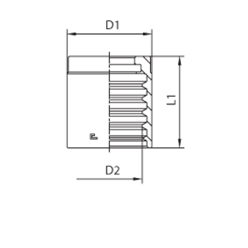 Муфта DN 12 1SN/2SN/2SC/2PWC NEW