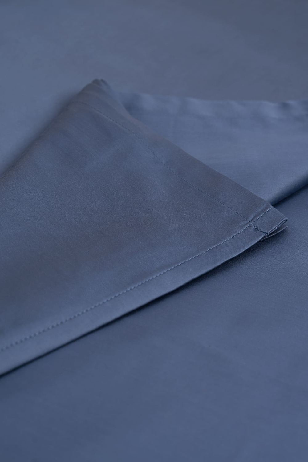 Постельное белье 2 спальное евро German Grass Blue Brilliant синее