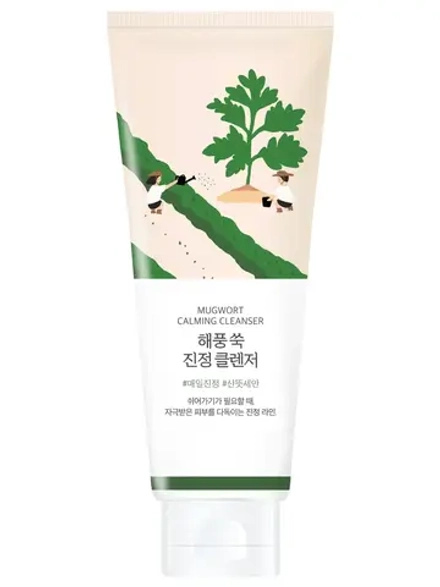 Round Lab Успокаивающая пенка для умывания с экстрактом полыни Mugwort Calming Cleanser 150 мл