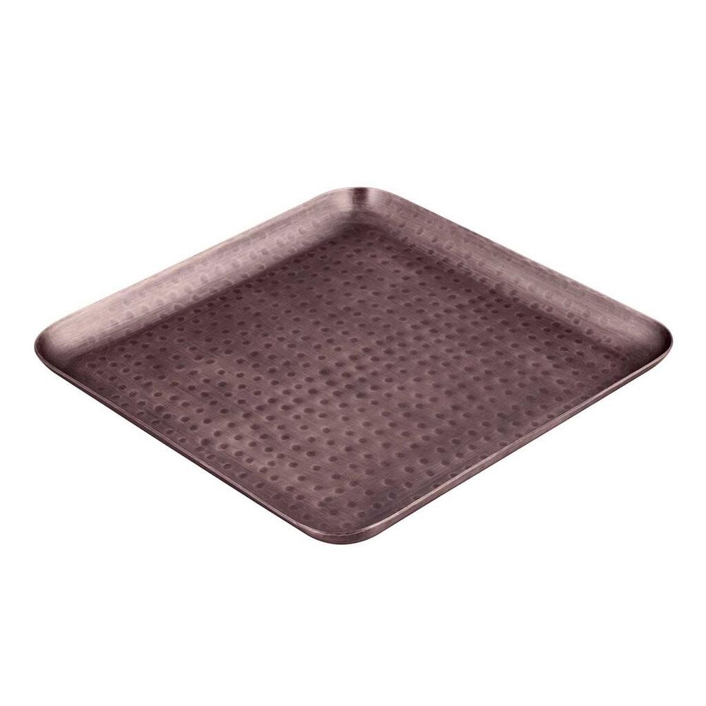 Блюдо квадратное 13*13 см (поднос) " " нерж. под медь P.L. Proff Cuisine