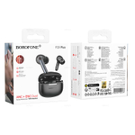 Беспроводные наушники Borofone FQ9 Plus ANC+ENC (black)