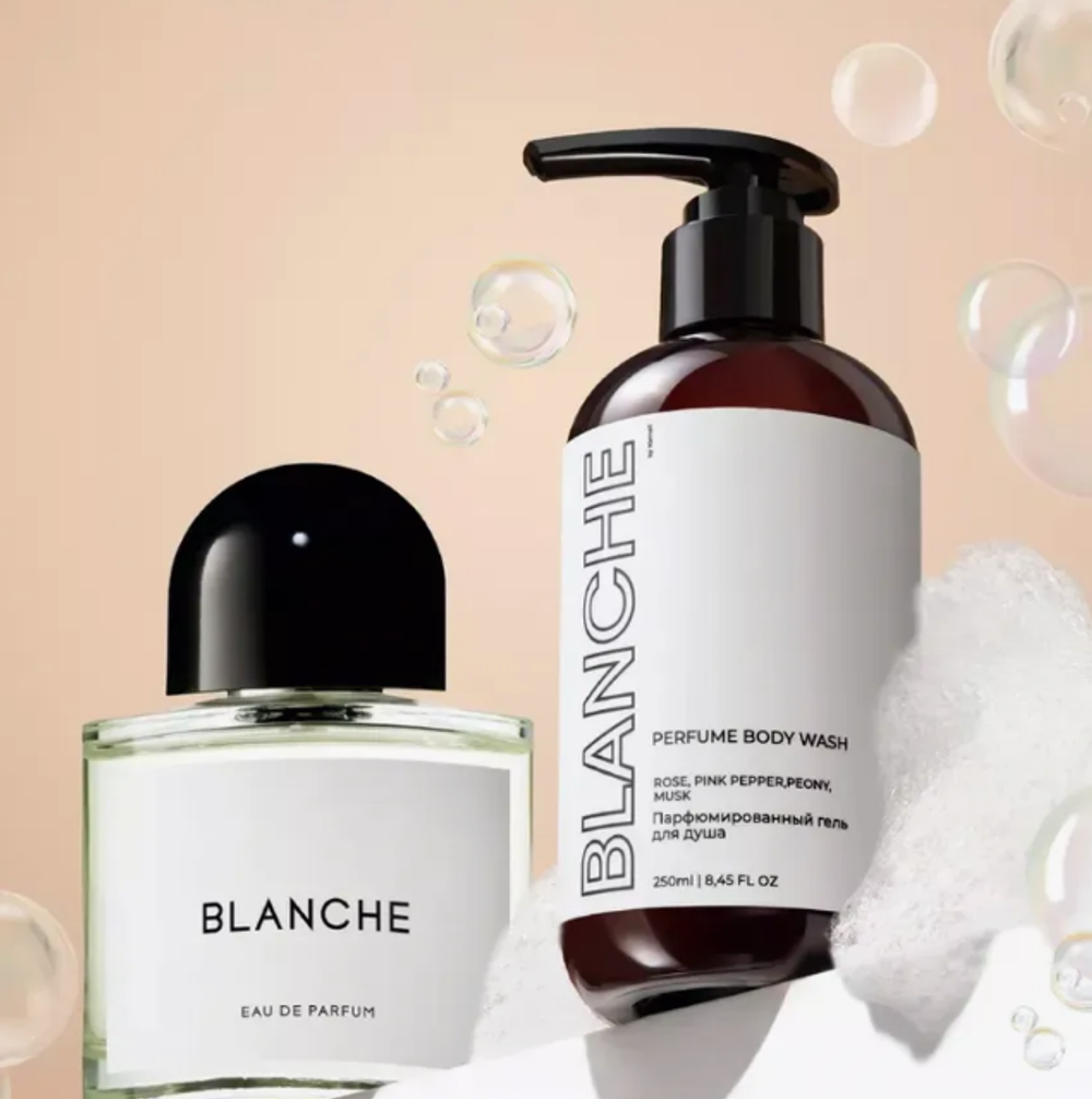 Гель для душа KAMALI Парфюмированный BLANCHE (250мл)