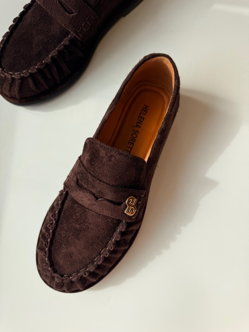 Лоферы GIOVANNA шоколад