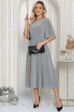 Платье вечернее Ирина (серебро) П14704-9М LT Collection