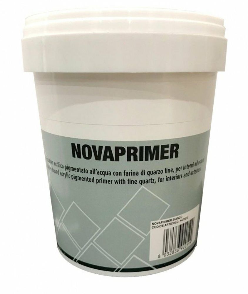 Novacolor Novaprimer  кварцевый грунт для декоративных штукатурок