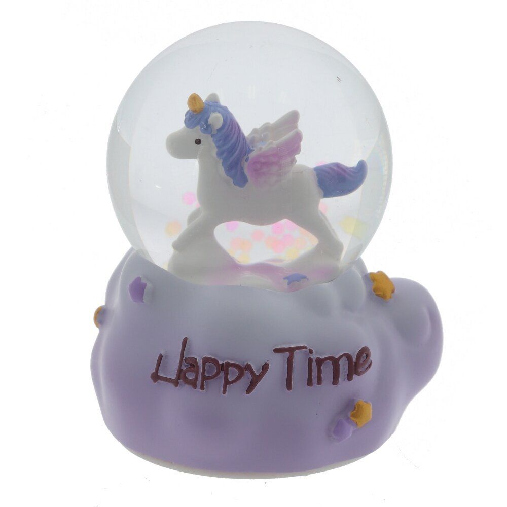 GAEM Фигурка декоративная "Лошадка" в стекл шаре (подсвет, 3xLR41), D4.5 см, L5,5 W5 H7 см, 4в.