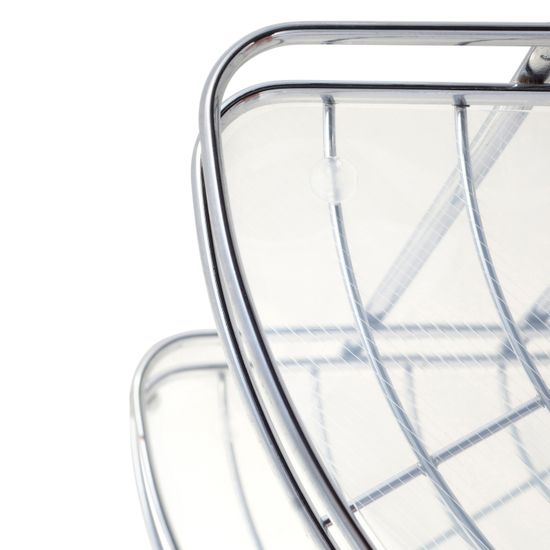 Полка для ванной 3-ярусная угловая Besser BS 0439E (23х17,5х58,5 см) из хромированной стали