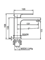 Смеситель для раковины GAPPO G1018