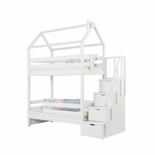 Кровать двухъярусная  домик Кидс №18