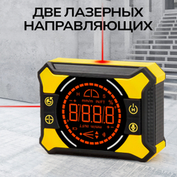 Электронный уровень-угломер с лазерными направляющими TECHNICOM TC-LA905