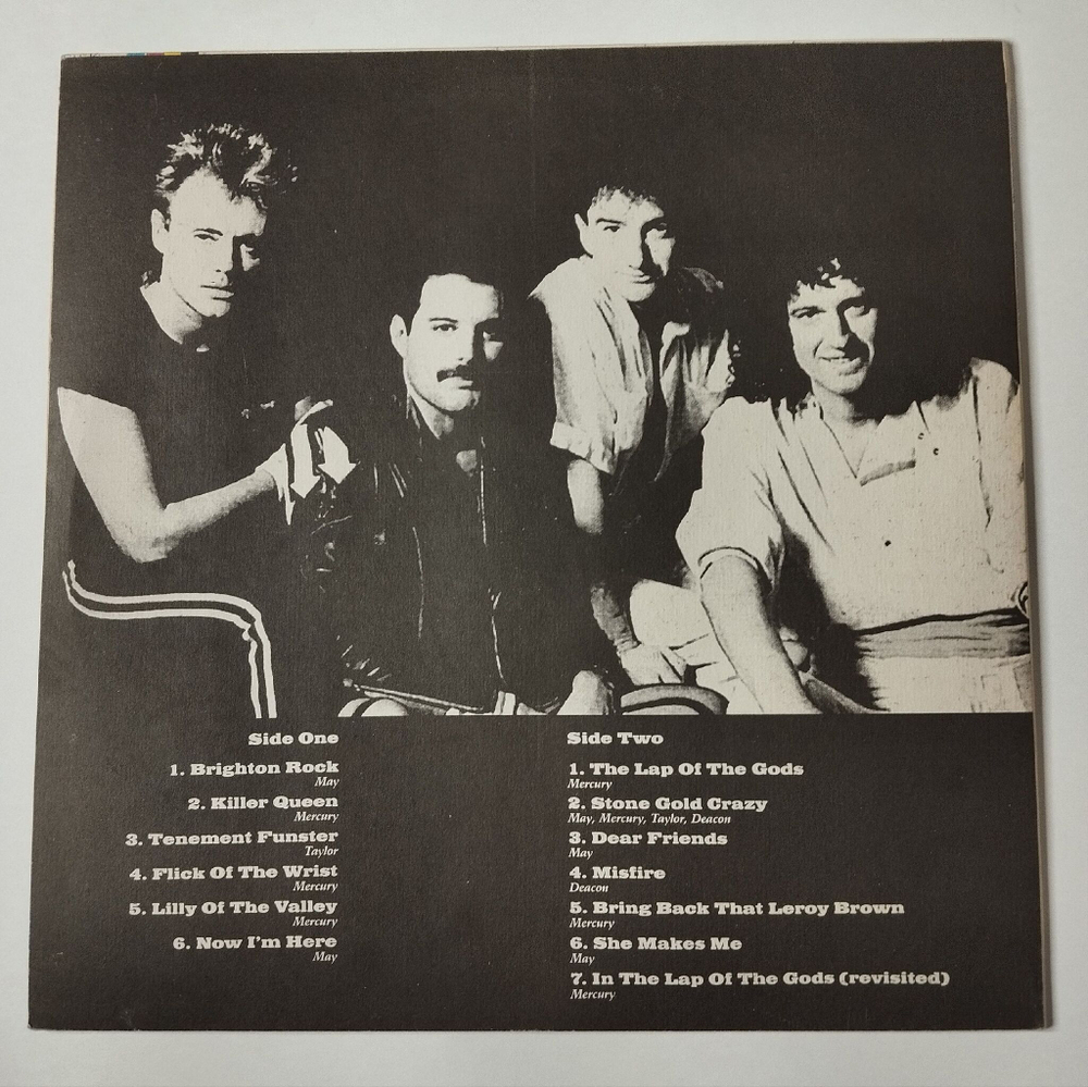 Винтажная виниловая пластинка LP Queen Sheer Heart Attack (Россия 1994)