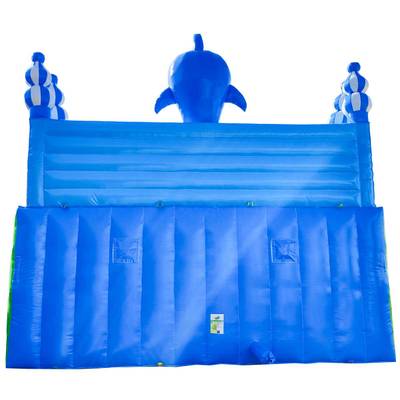 Коммерческий надувной батут с горкой «В гостях у моря 2»  10*6*6,1 м.