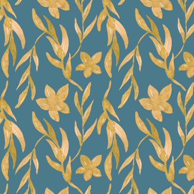 Золотистые растения на сером