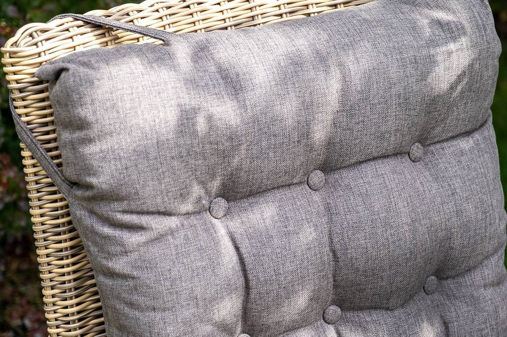 "Толедо" лаунж-зона из искусственного ротанга, цвет соломенный