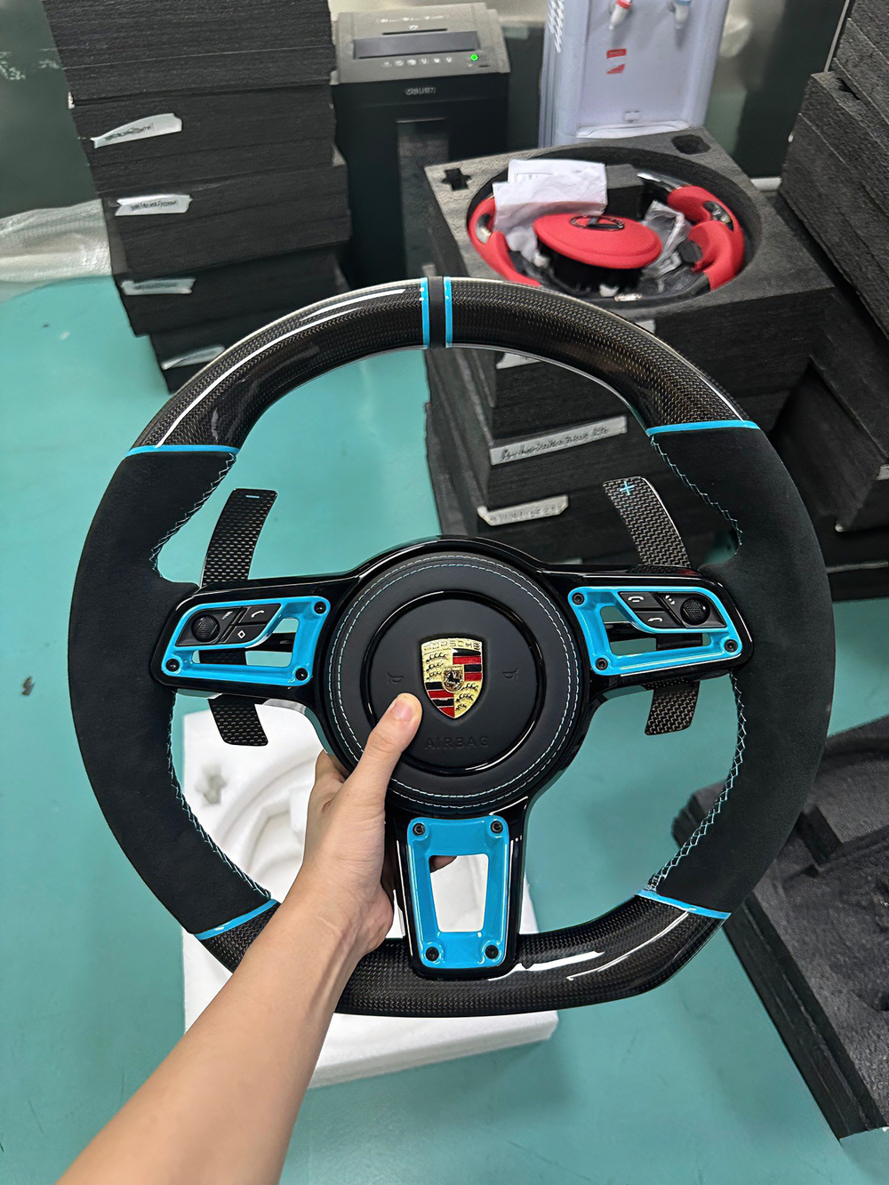 Custom Steering Wheel Porsche