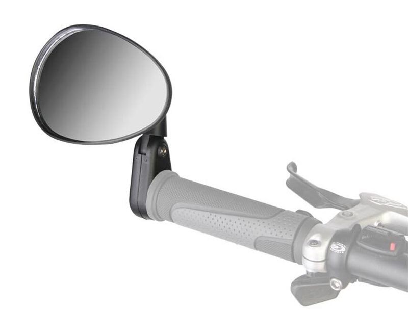 Зеркало заднего вида DX-222SB вместо заглушки руля
