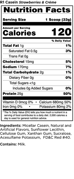 RULE ONE R1 Casein 910g , Протеин Казеин