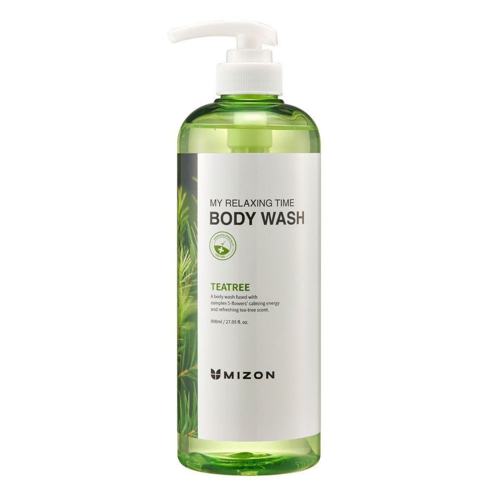 Mizon My Relaxing Time Body Wash Tea Tree гель для душа с экстрактом чайного дерева