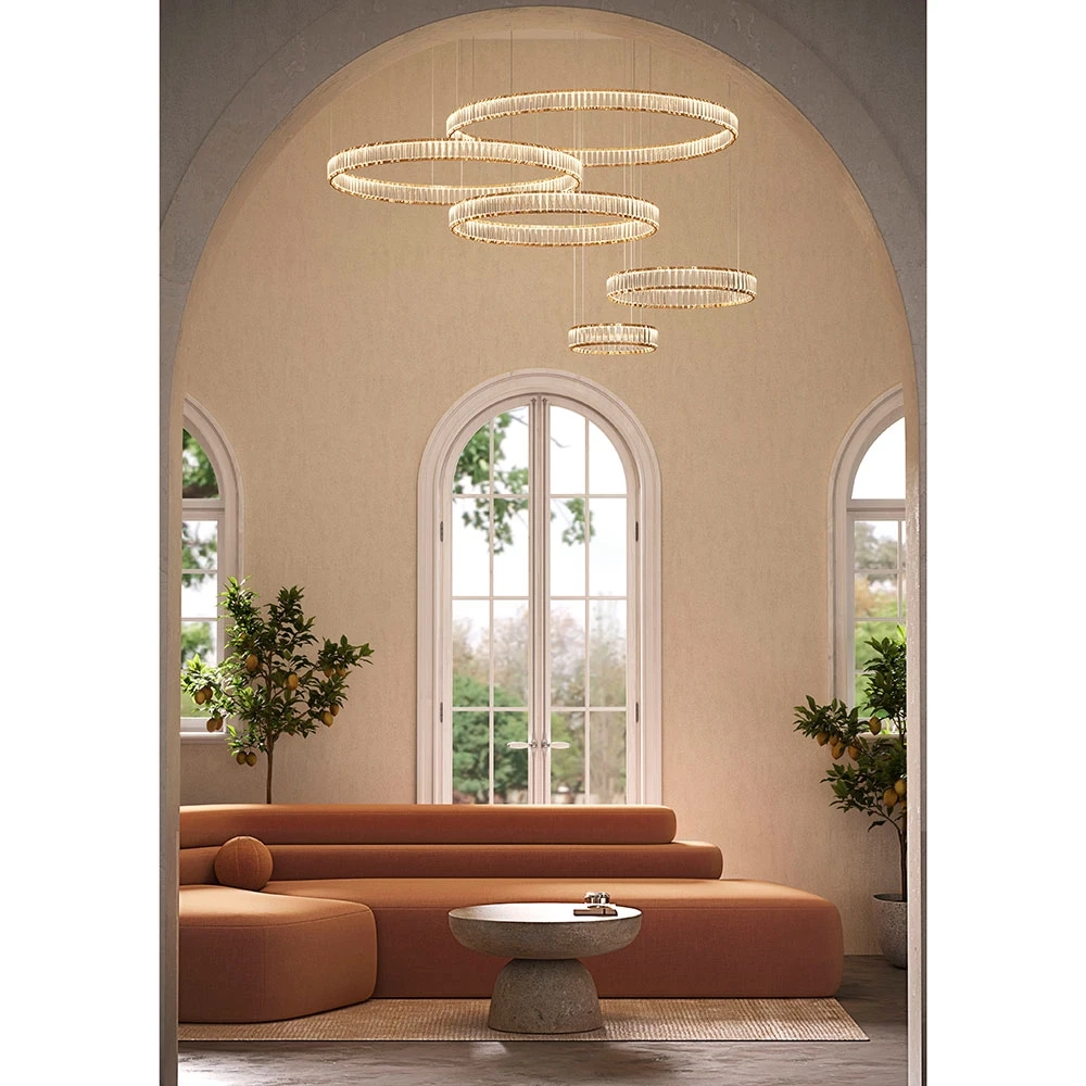 Подвесная люстра Divinare RENATA 1135/17 SP-195