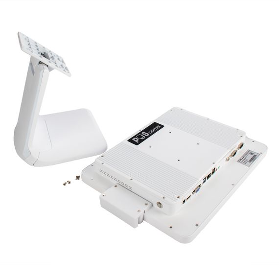 Сенсорный моноблок POScenter POS101 (15&quot;, PCAP, J3455, RAM 4Gb, M2 SSD 128Gb, MSR) без ОС, БЕЛЫЙ