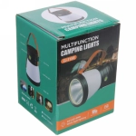 Фонарь туристический, 5 режимов, 18LED+3W, аккумуляторная батарея 1200mAh, 10*13см, USB ZJ1158