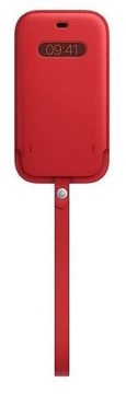 Чехол Apple Leather Sleeve with MagSafe for iPhone 12 Pro Max (PRODUCT)RED