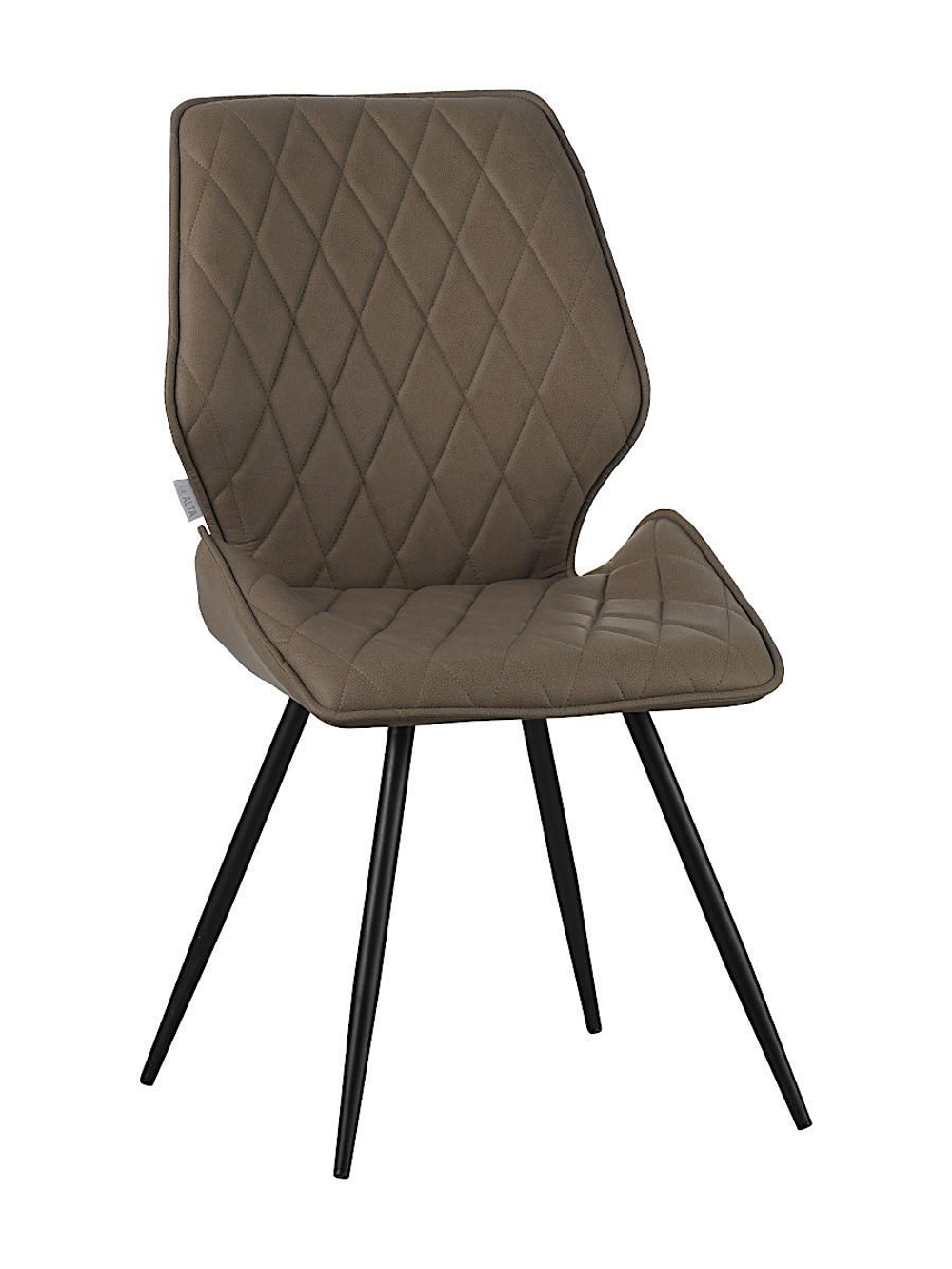 Стул LA ALTA OSTIN 360 экокожа кремовый, каркас круглый черный