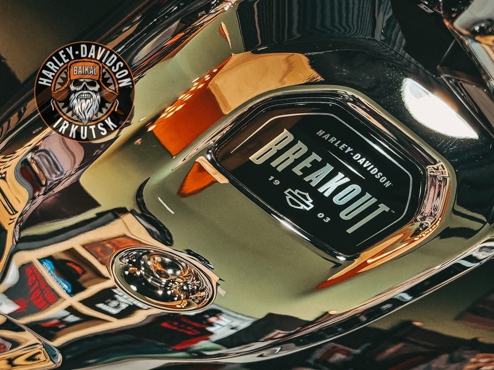Новый мотоцикл Harley-Davidson® Breakout 117®
