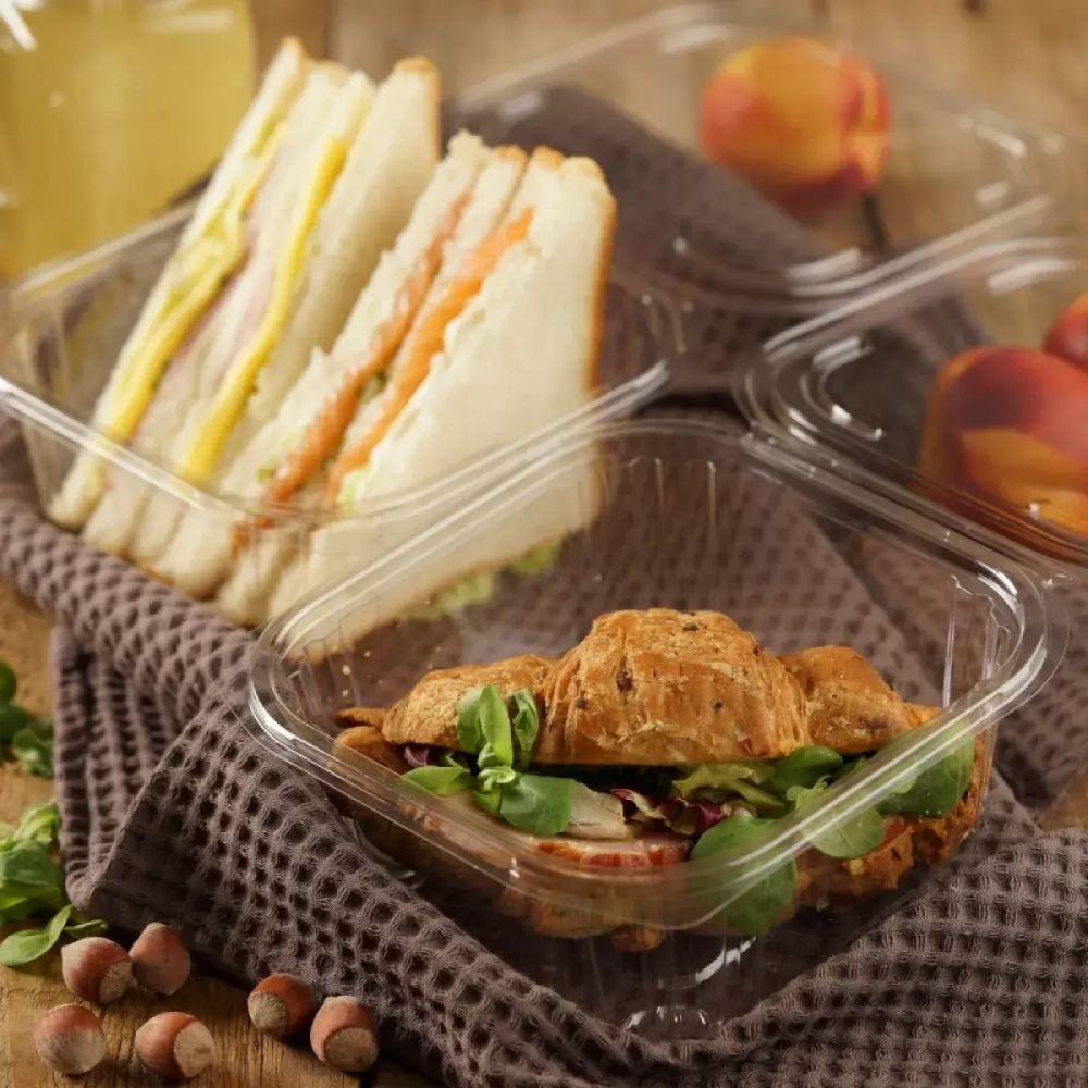 Ёмкость ЮП-РКСП-350 380г. прозрачная 400шт/кор РЕТ, кондитерка, салаты