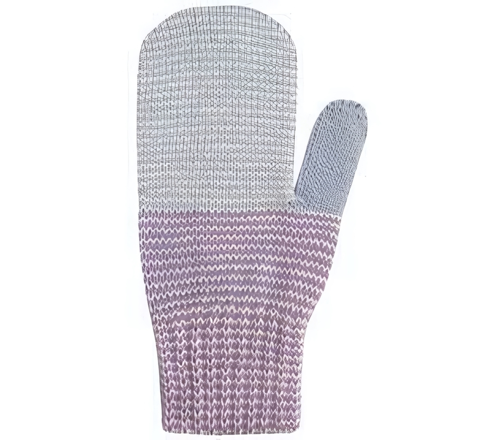 Варежки "Роше" сиреневый р.10, 1 шт.